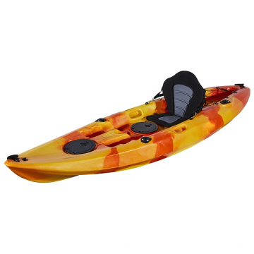 1 person sit on top single kayak with seat